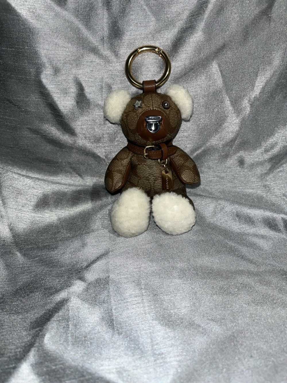 Coach Teddy Bear Charm